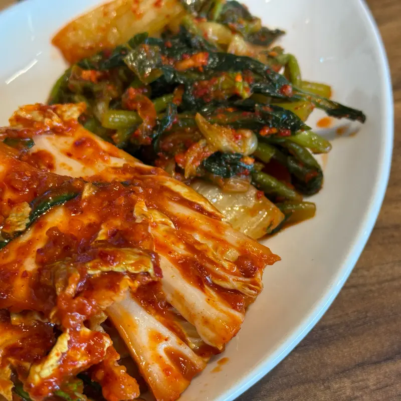 겉절이와 열무김치