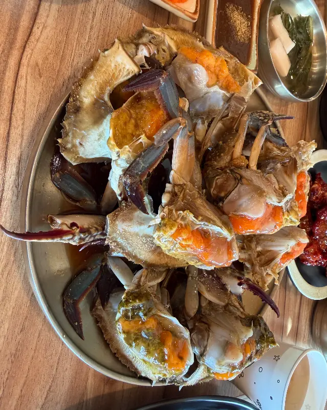 간장게장의 황홀한 비주얼