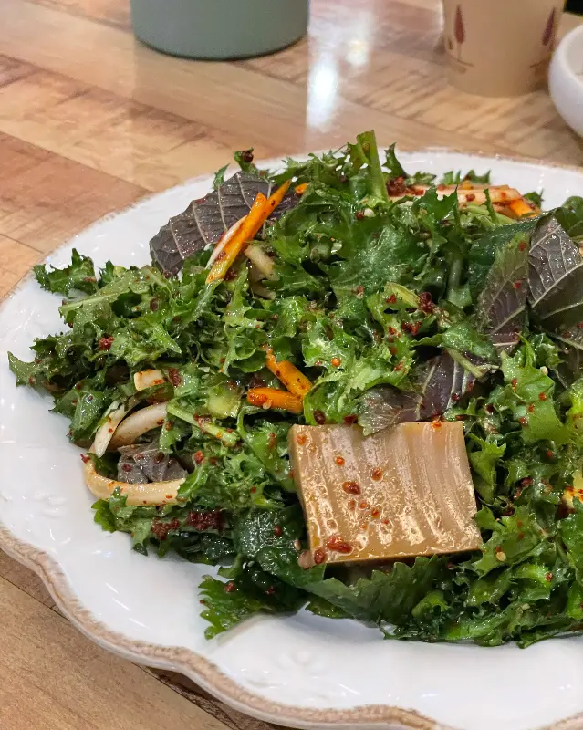 싱싱한 도토리묵 무침