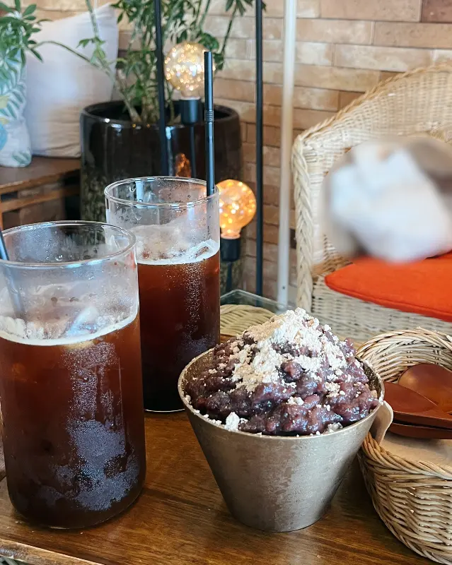 아인슈페너와 팥빙수