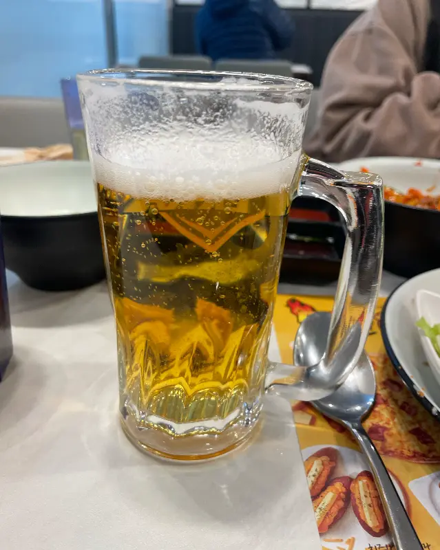 시원한 생맥주