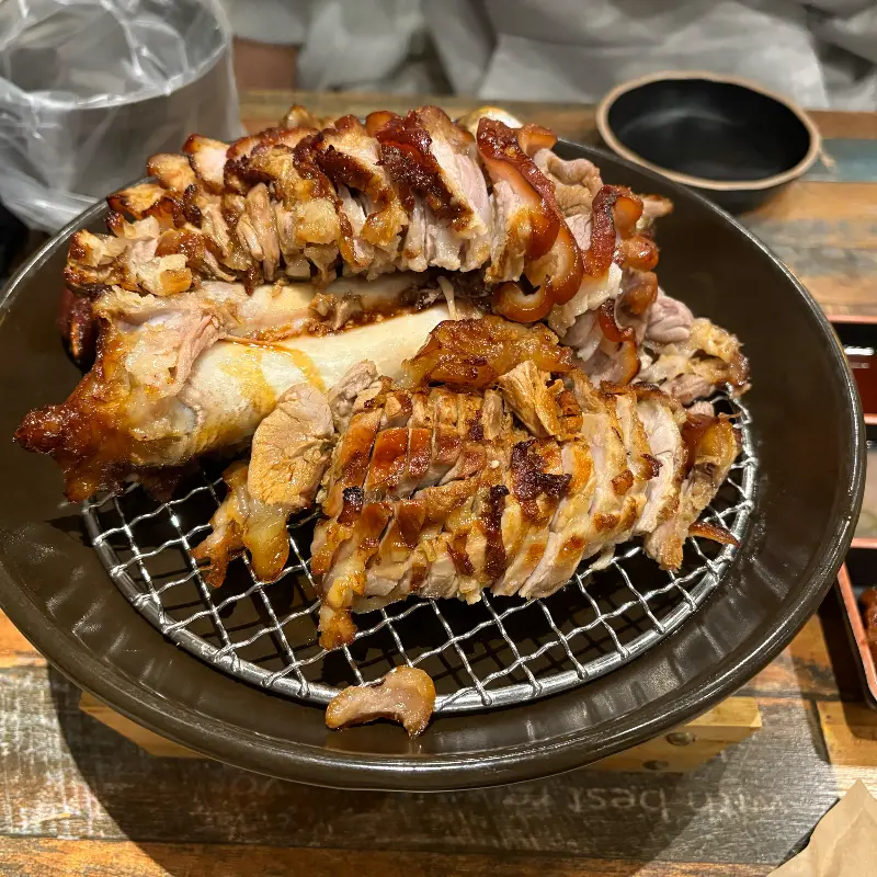 푸짐하게 담긴 족발