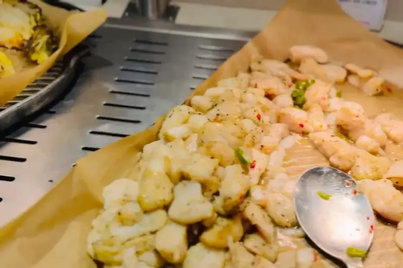 다양한 해산물 요리