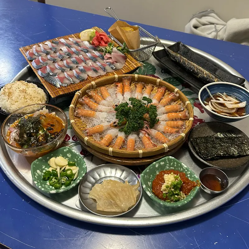 푸짐한 한 상 차림