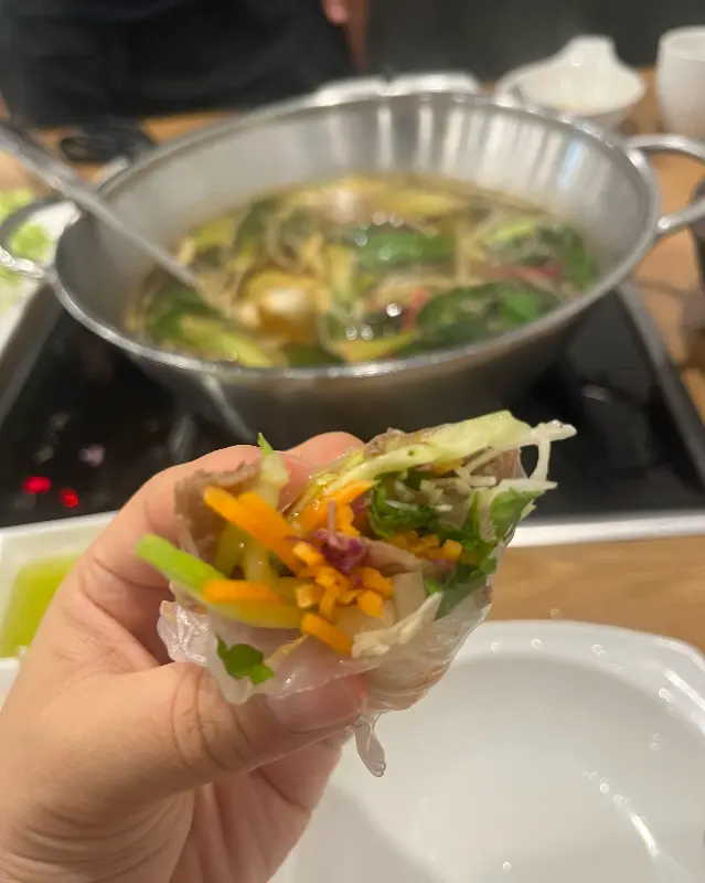 알록달록한 월남쌈