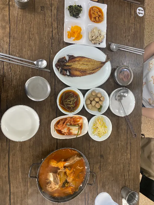 또 다른 날의 백반