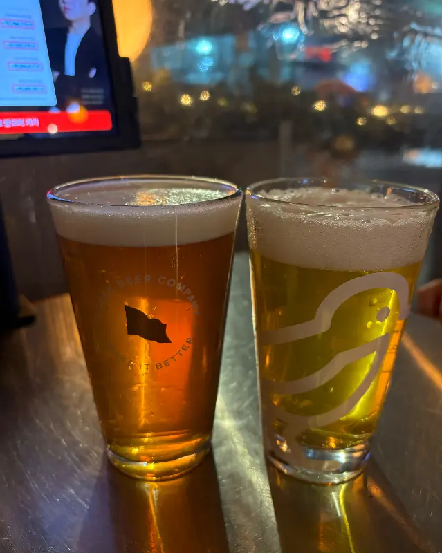 다양한 수제 맥주를 맛볼 수 있는 곳