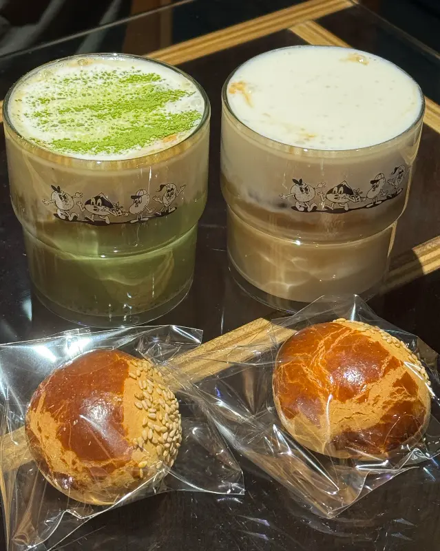 밤크림 라떼와 아기밤빵