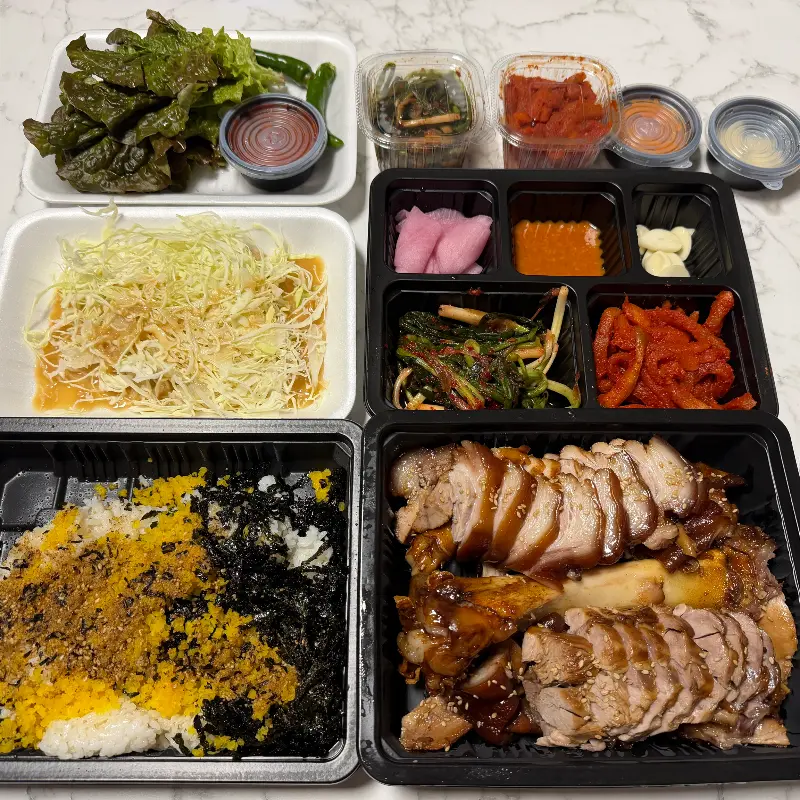 푸짐한 한 상 차림