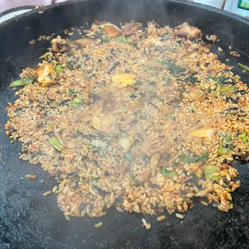 닭갈비 확대샷
