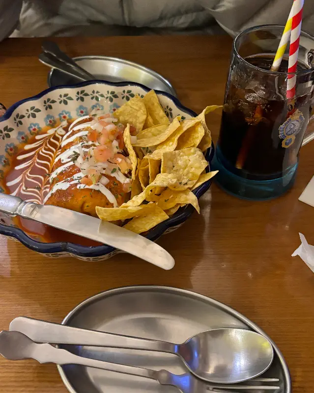 호세가 타코스의 엔칠라다