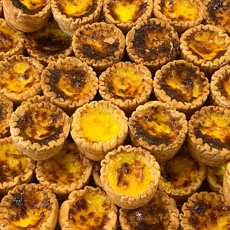 에그타르트 단체샷