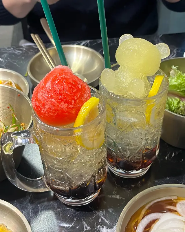 심쿵 비주얼의 곰돌이 하이볼