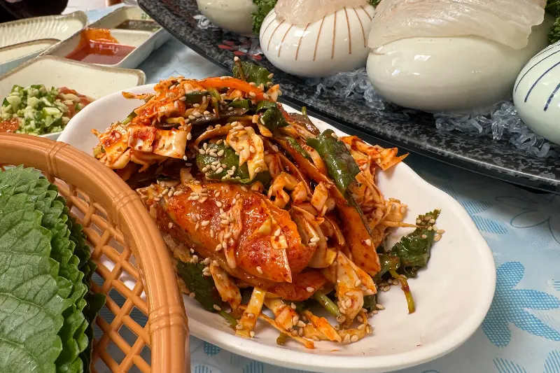 싱싱한 밴댕이 무침