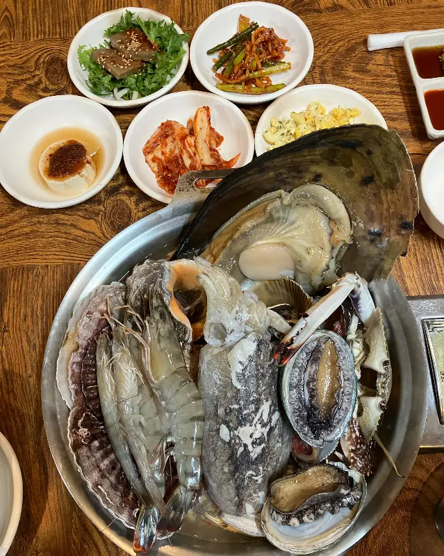 해물탕 한상차림