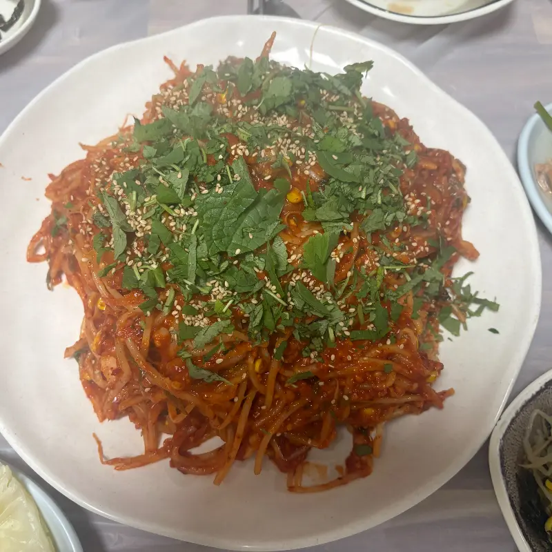 푸짐한 아구찜