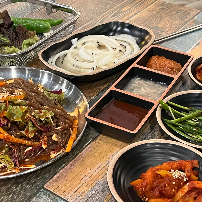 싱싱한 쌈 채소