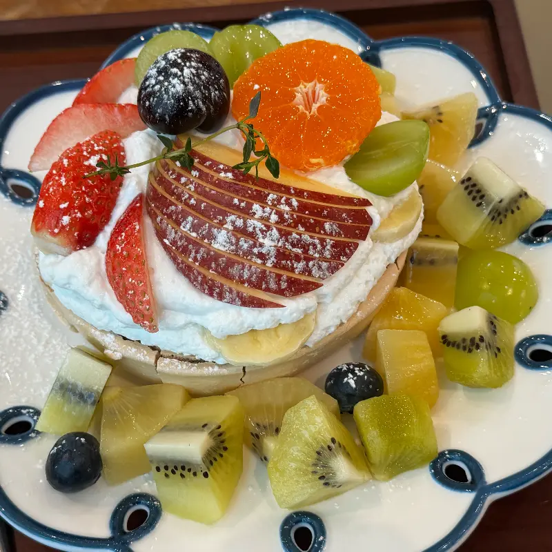 과일 파블로바 디저트
