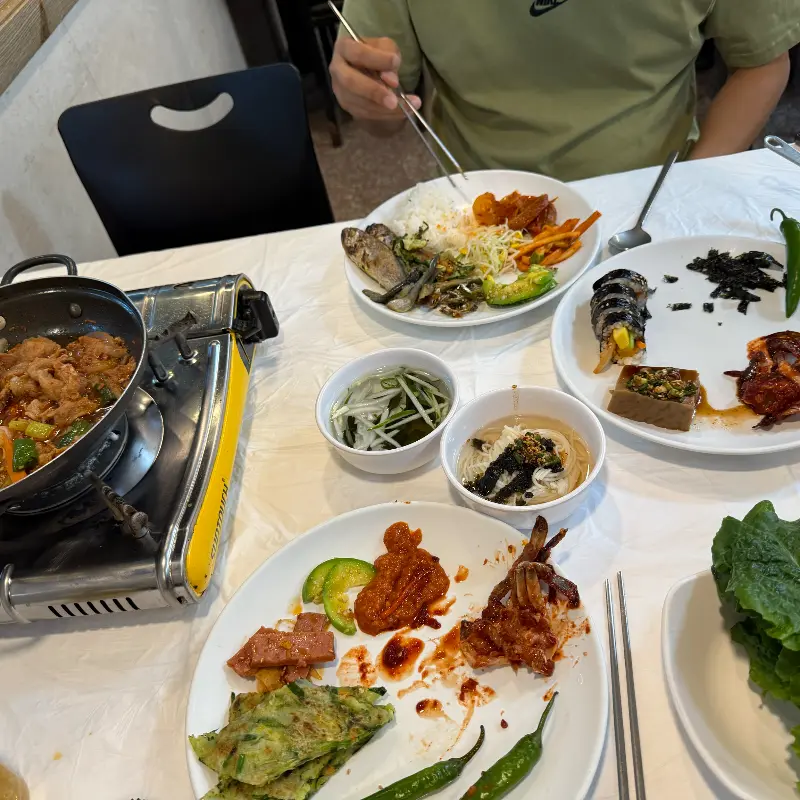 푸짐한 한 상 차림