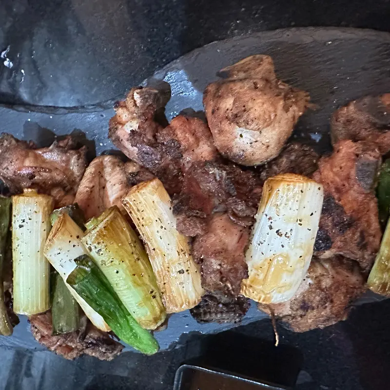 노릇하게 구워진 소금구이