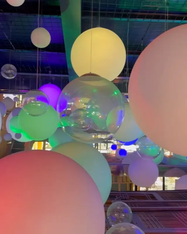 폴레폴레의 독특한 조명