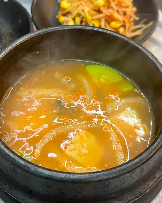 뜨끈한 된장찌개