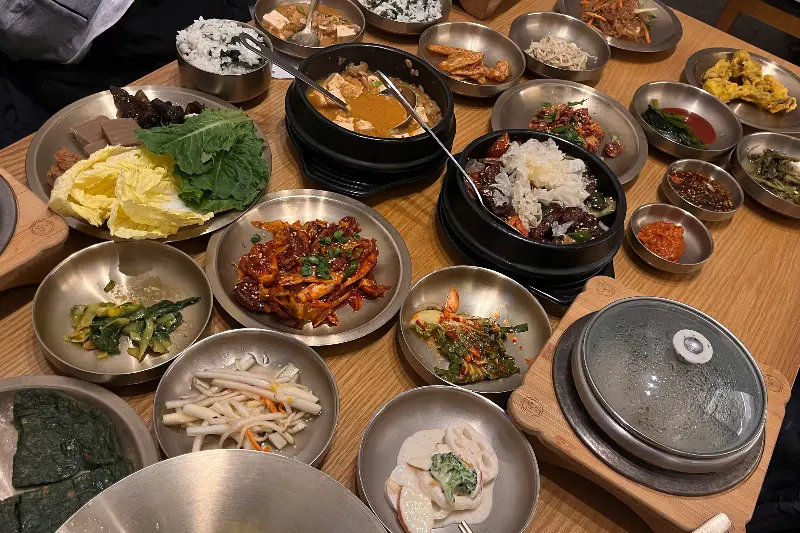 푸짐한 한상차림