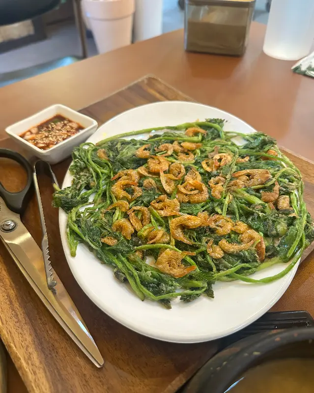 보리새우 미나리전