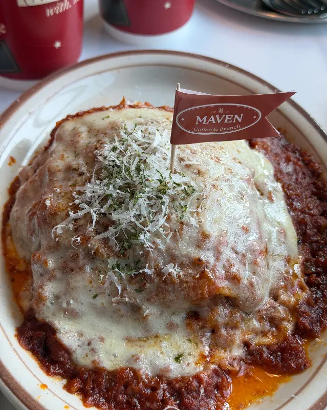 카페 메이븐의 라자냐