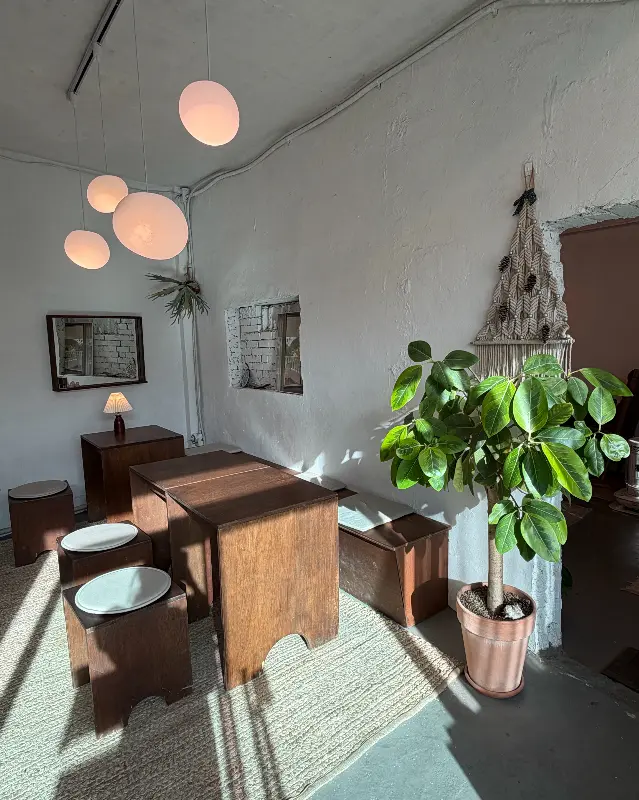 카페 내부 공간