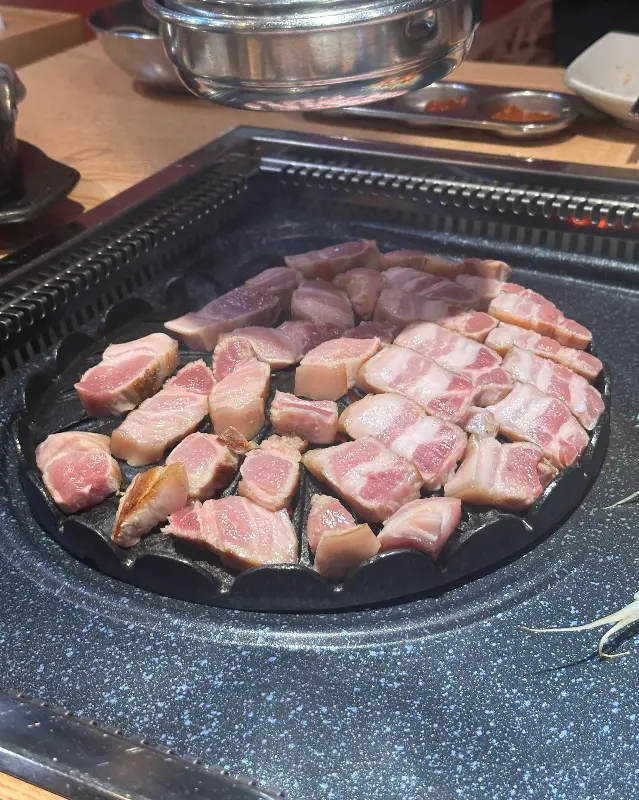 신선한 돼지고기