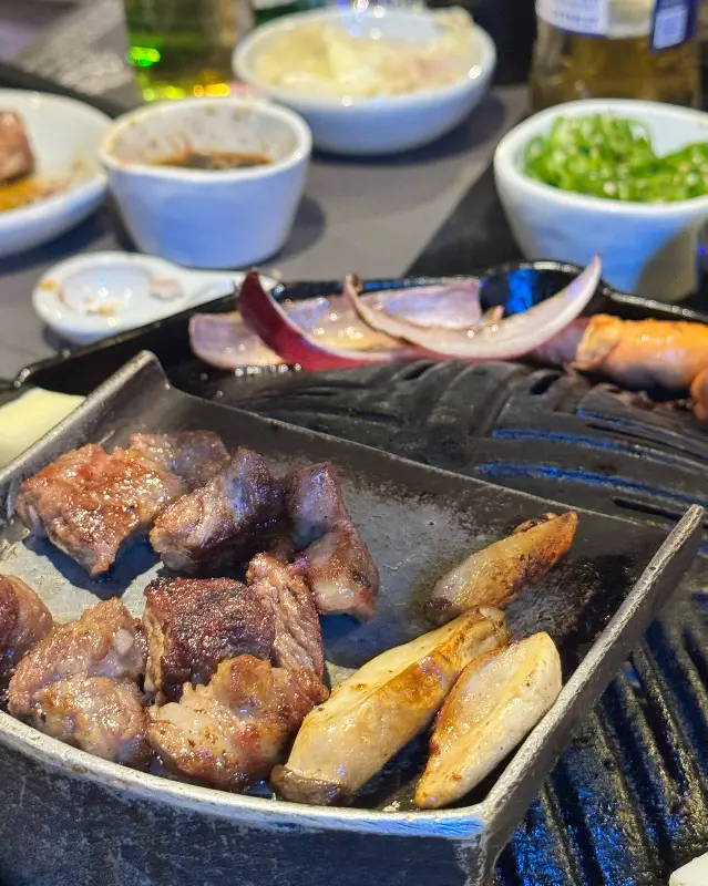 맛있는 양갈비 한 상