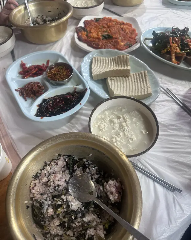 푸짐한 한 상 차림