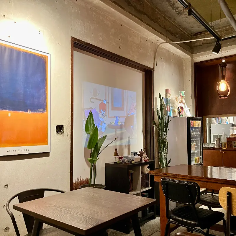 카페 내부 모습