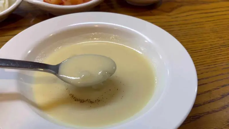 따뜻하고 부드러운 크림 스프