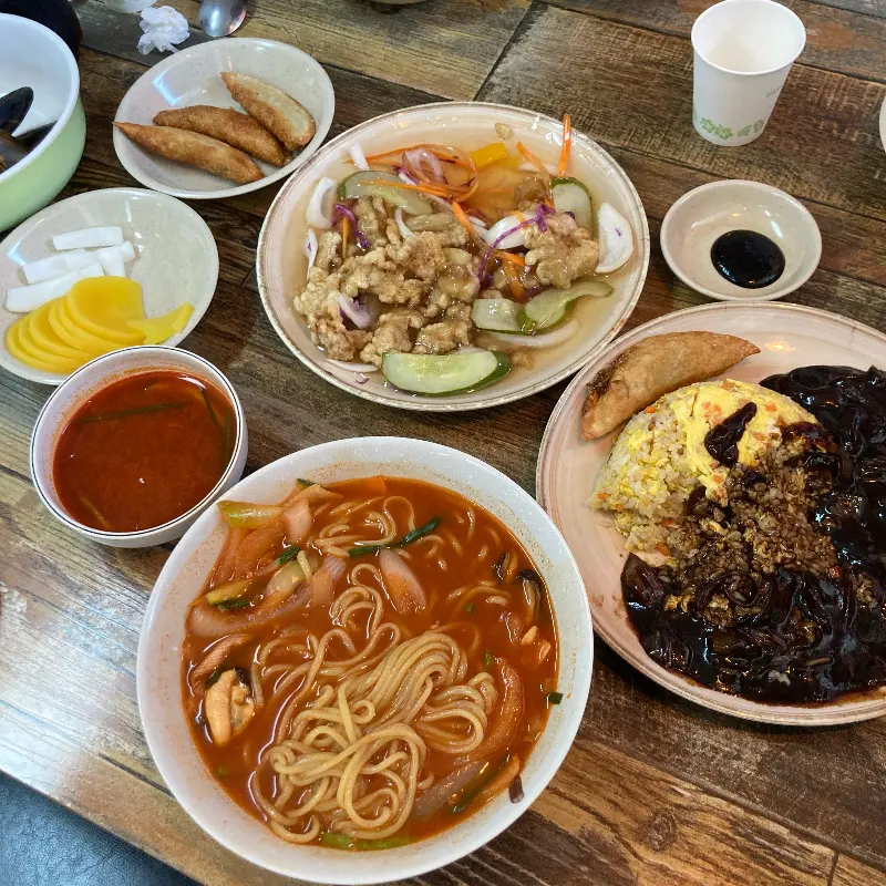 푸짐한 한 상 차림