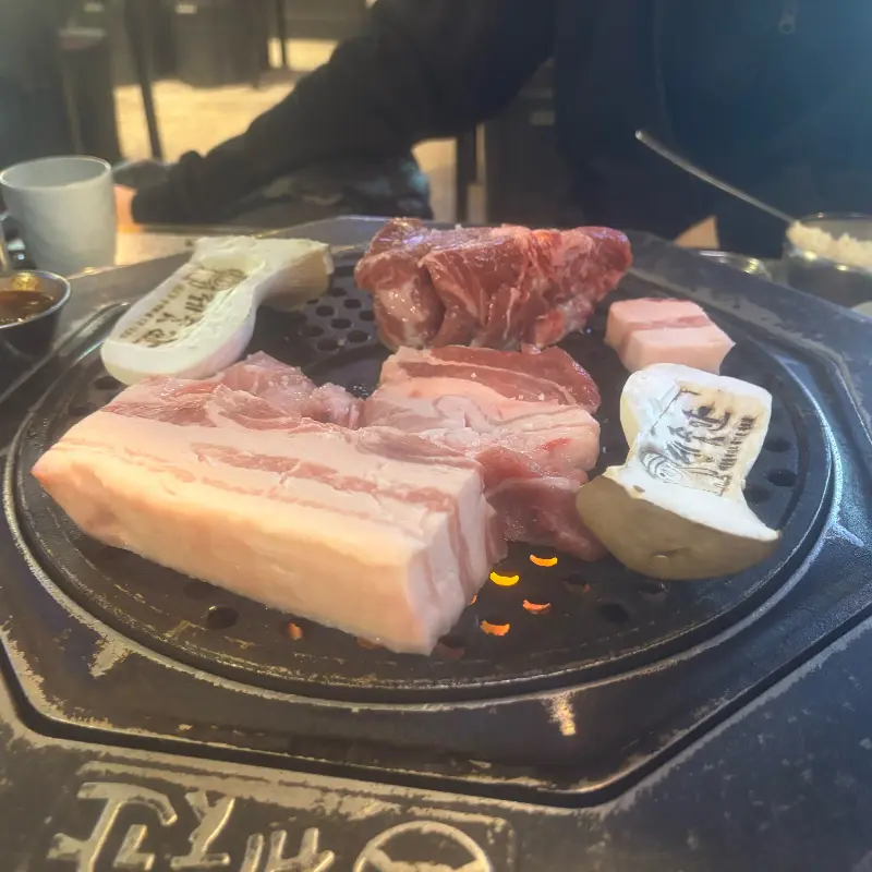 싱싱한 돼지고기