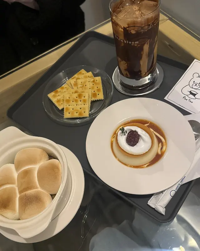 스모어 딥과 푸딩, 음료의 조화