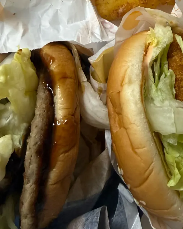 불고기버거와 새우버거