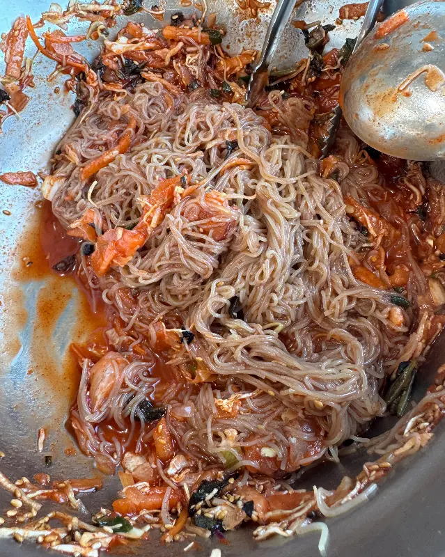 푸짐한 물회 한 그릇