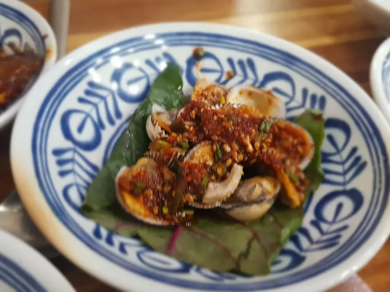 싱싱한 해산물 쌈