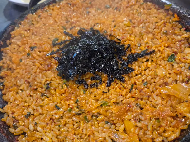 볶음밥으로 마무리