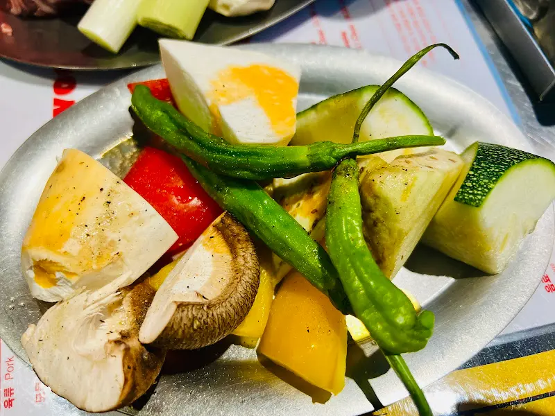 모듬 야채 한상