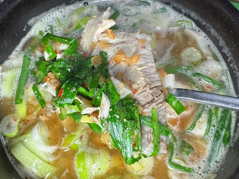 돼지국밥 클로즈업