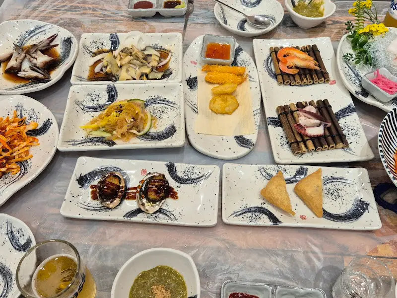 남은대게 코스 요리