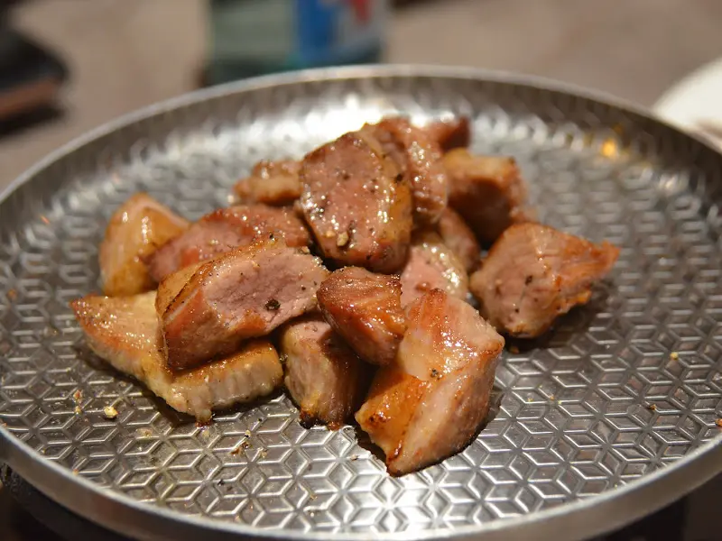 전문가의 손길이 느껴지는 고기