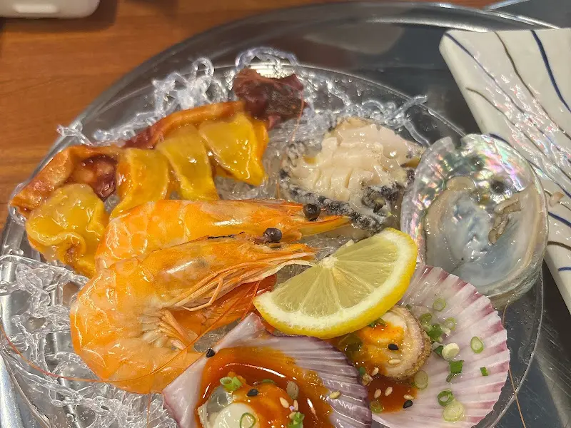 해산물 모듬 한상차림