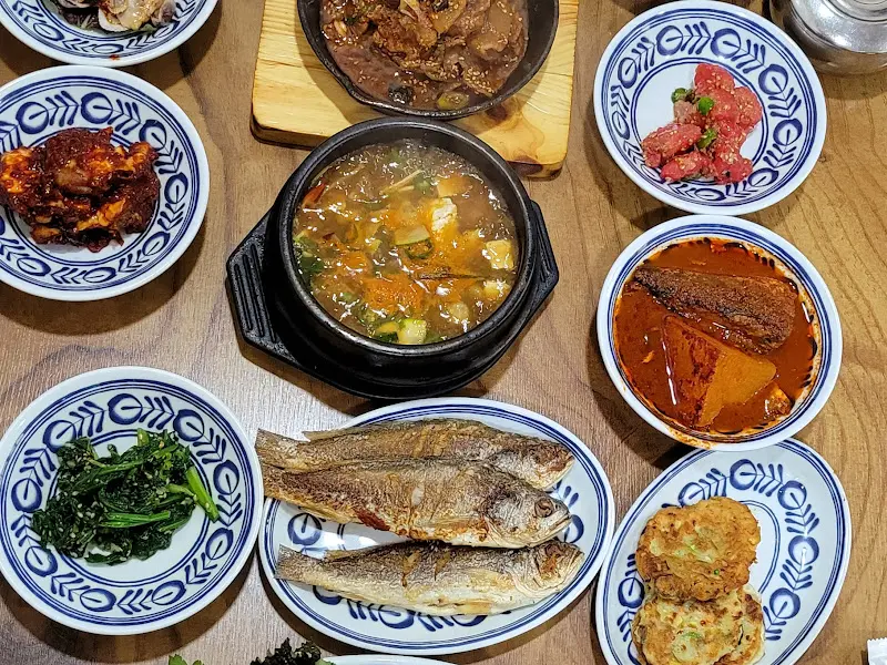푸짐한 쌈밥 정식 한 상