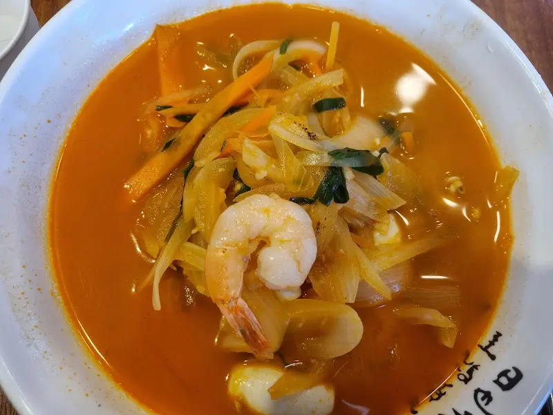 해산물이 듬뿍 들어간 짬뽕