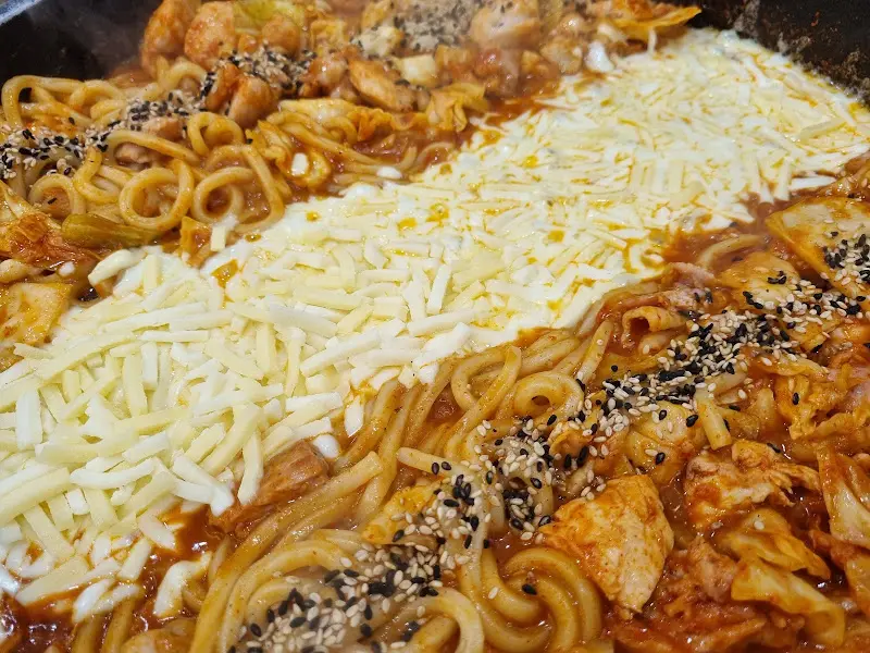 푸짐한 닭갈비 한상